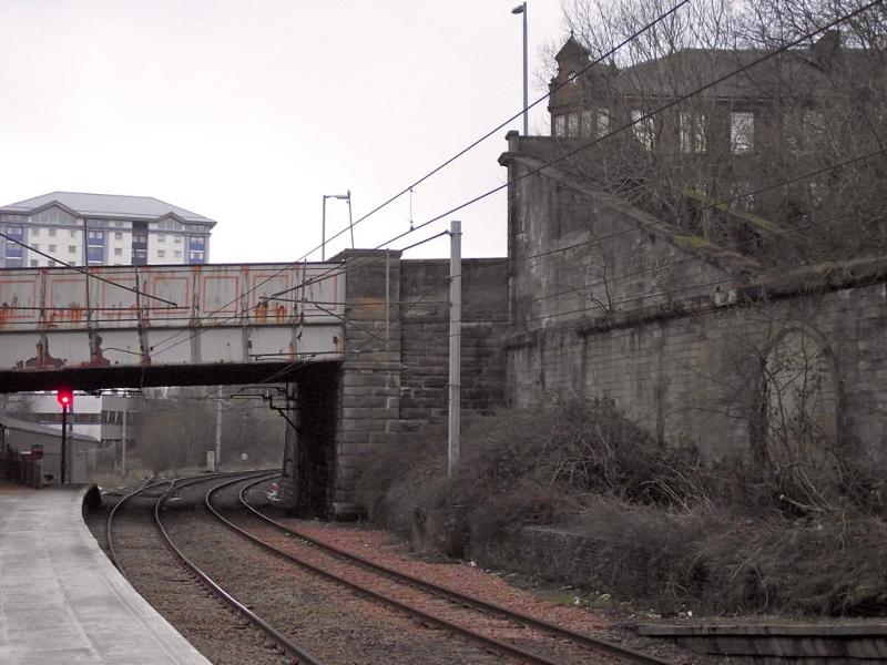 Photo of Hamilton Central, view towards Motherwell