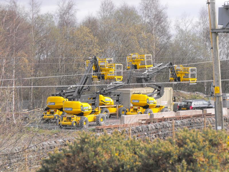 Photo of Four of the Story overhead platforms