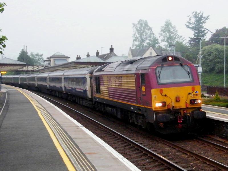 Photo of 67007 on Sleeper @ Gleneagles  -  27 May 2017