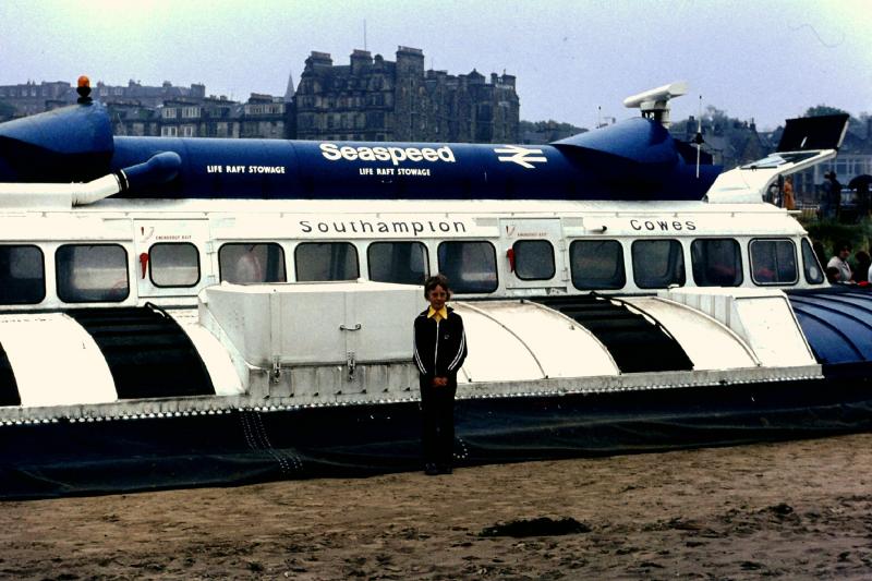 Photo of St Andrews hovercraft