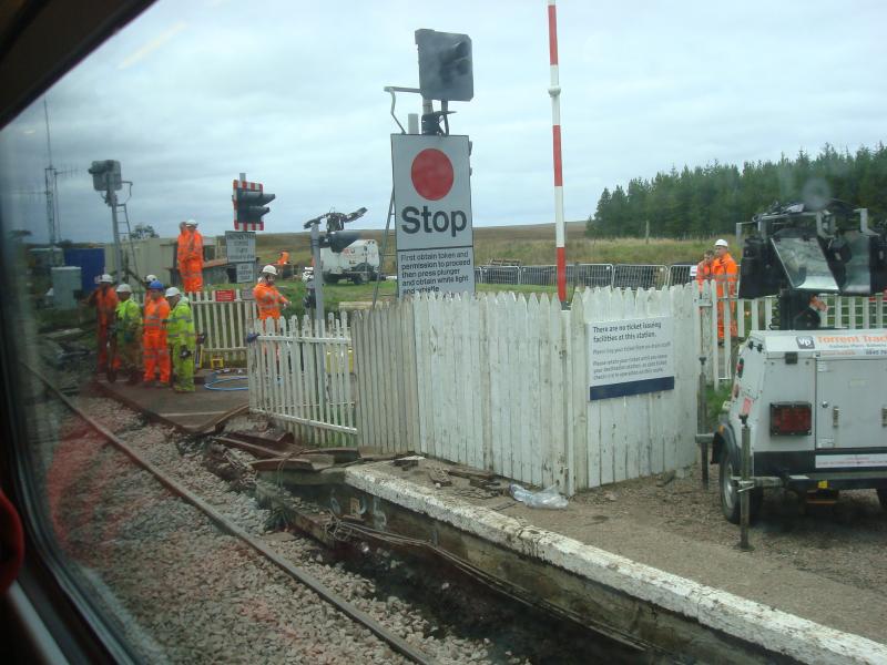 Photo of Forsinard - Track Replacement Work