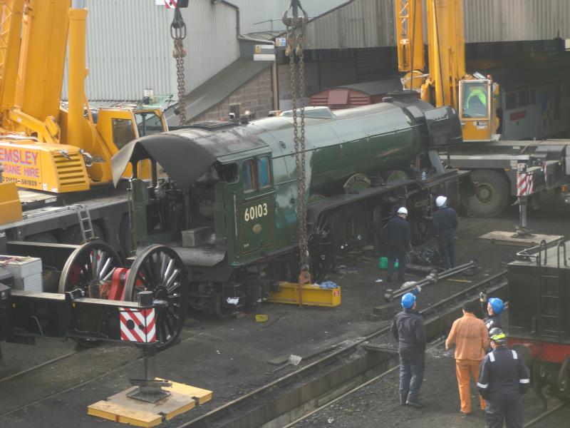 Photo of flying scotsman      30.10.2017   at   NVR