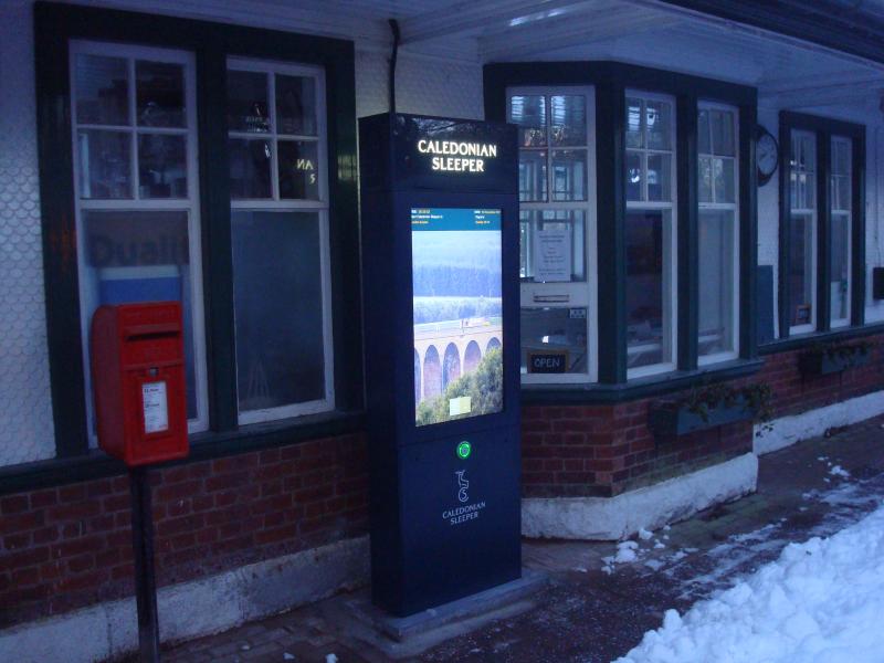 Photo of Caledonian Sleeper Electronics Signs