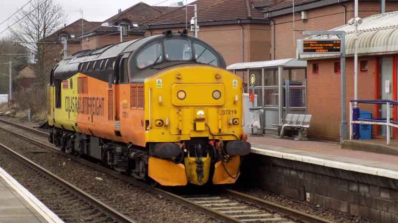 Photo of 37219 at Whifflet 2018.01.05