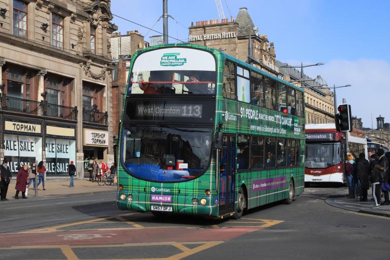 Photo of Hamish on the 113 ( Nothing in Waverley)