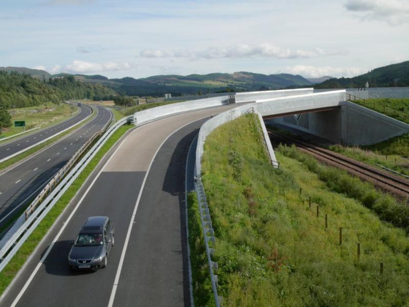 Photo of New bridges at Ballinluig