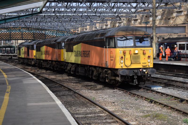 Photo of Colas convoy Carlisle 18.4.18