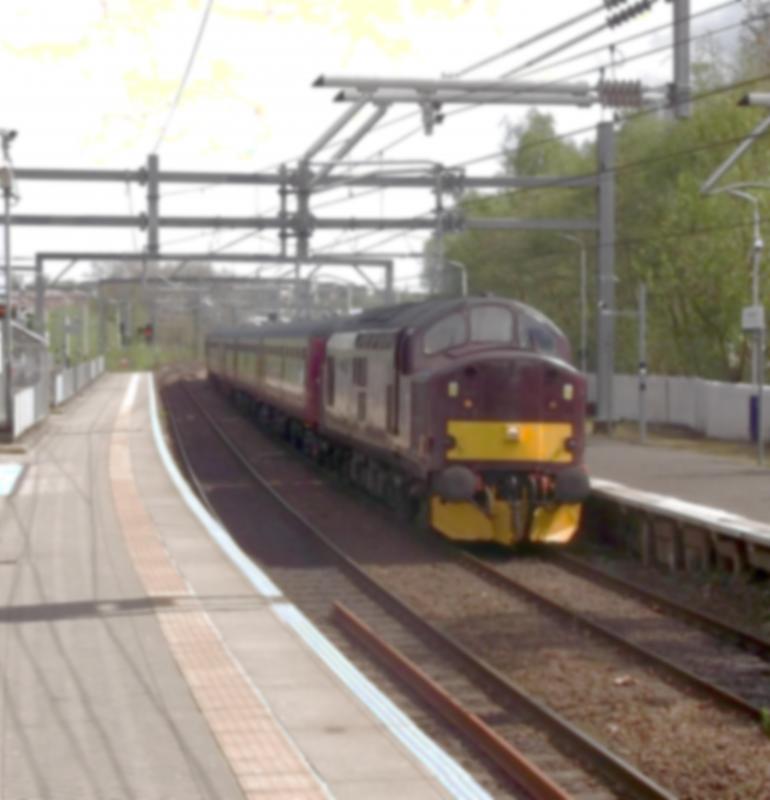 Photo of 37516 at Springburn