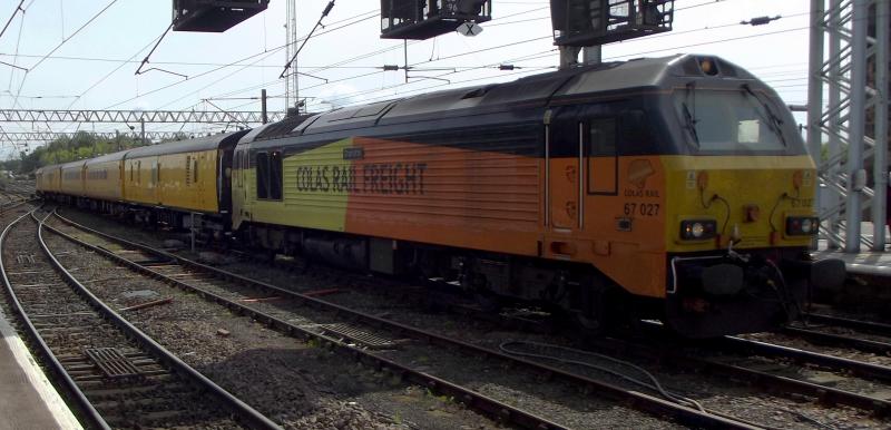 Photo of 67027 at Carlisle