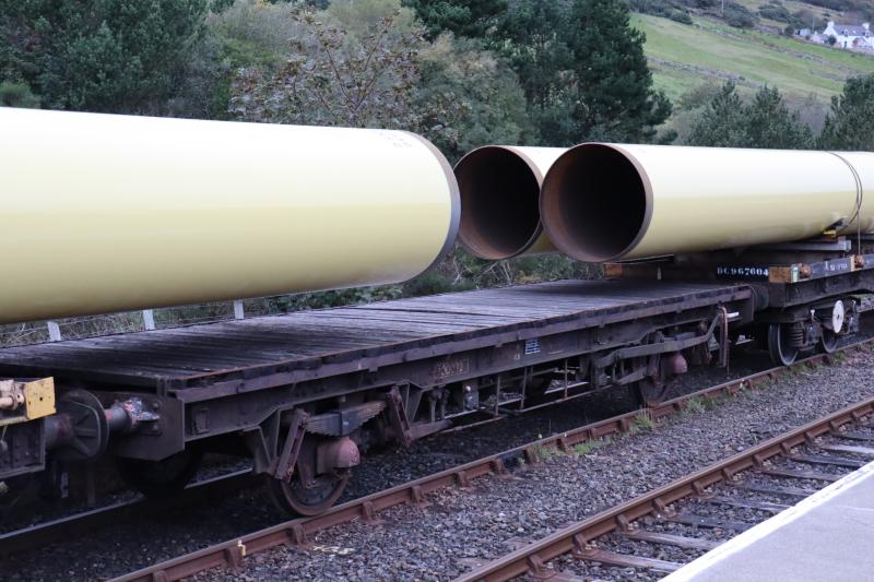 Photo of Spacer Wagon on Georgemas Pipe Train