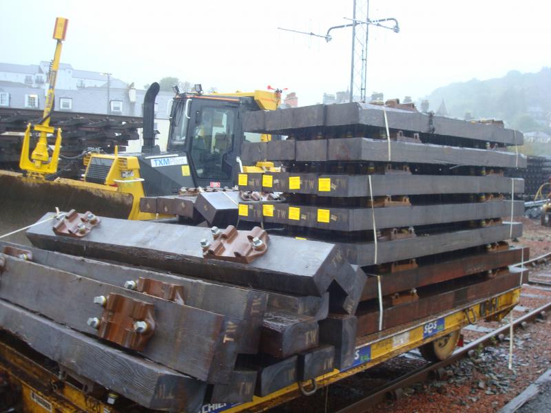 Photo of Oban Station - Day 4 - Creosoted Sleepers!