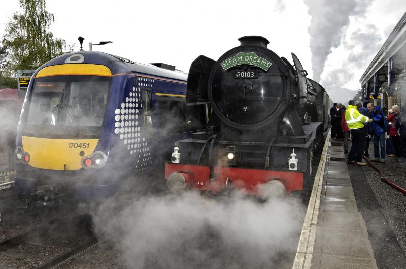 Photo of FLYING SCOTSMAN AND MAYFLOWER KINGUSSIE  (3).jpg