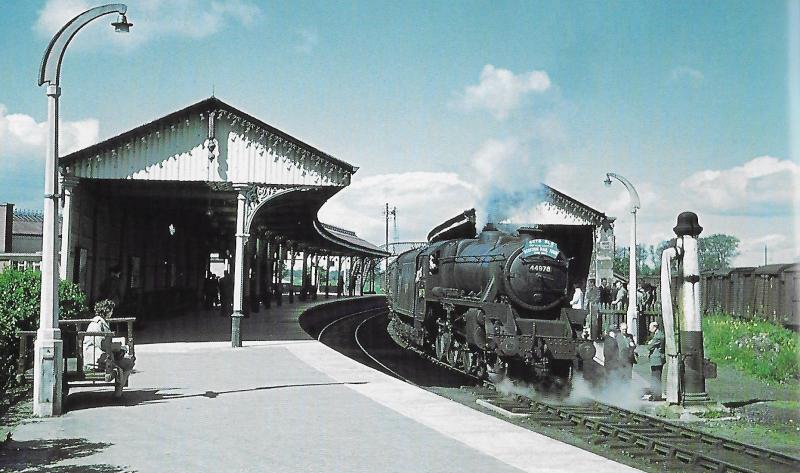 Photo of RCTS/SLS Scottish Rail Tour at Forres 16.6.62