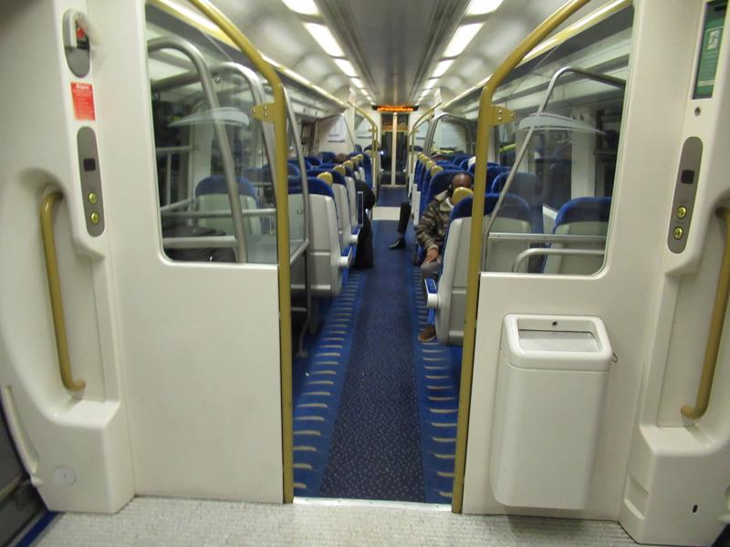 Photo of Gautrain interior