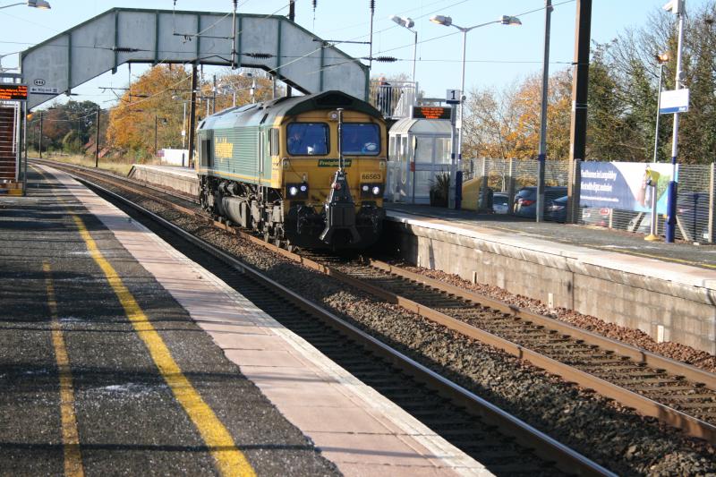 Photo of Class 66 Longniddry 28/10/19