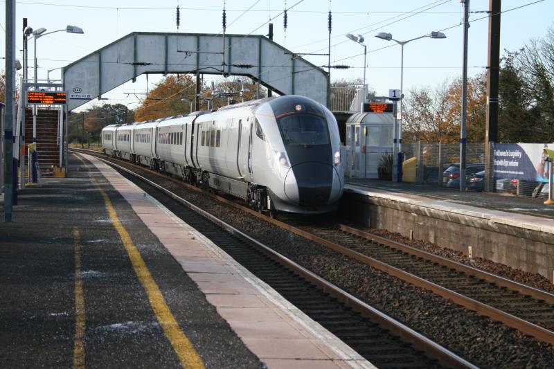 Photo of Class 800 @ Longniddry 28/10/19