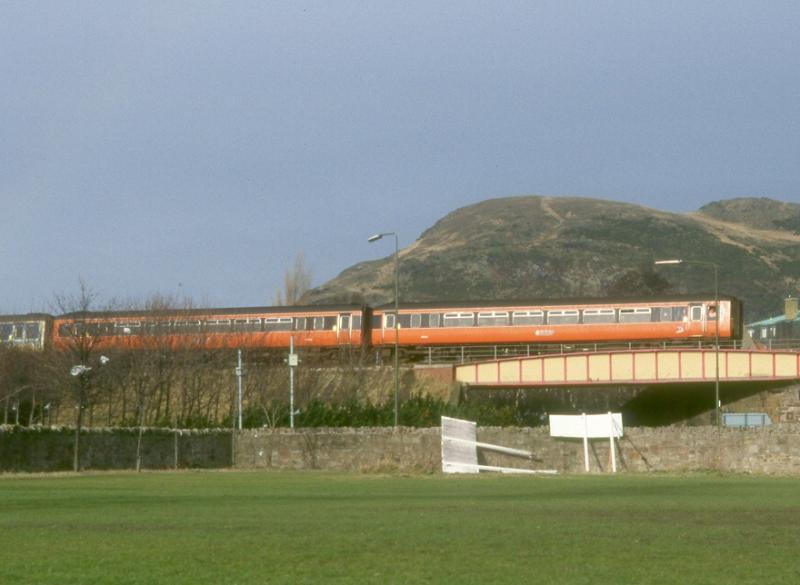 Photo of SPT 156 on Edinburgh Sub line