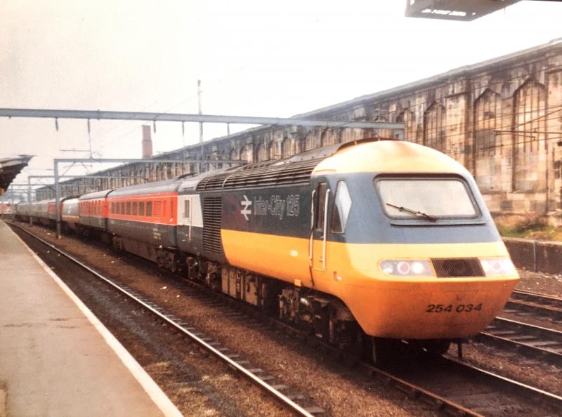 Photo of WCML High Speed Test Train