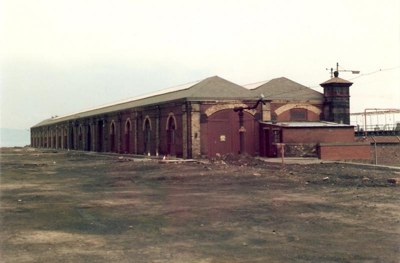 Photo of Granton gasworks locoshed