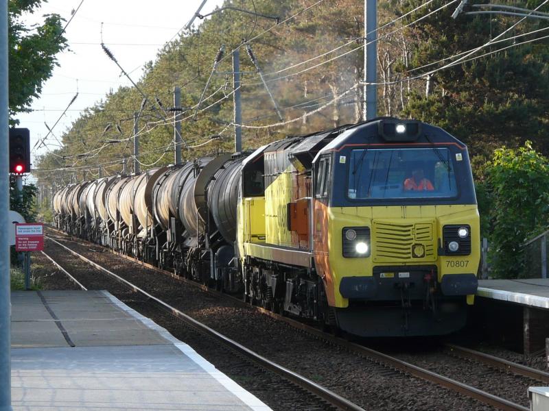 Photo of Colas 70807 china clay delivery at Barassie