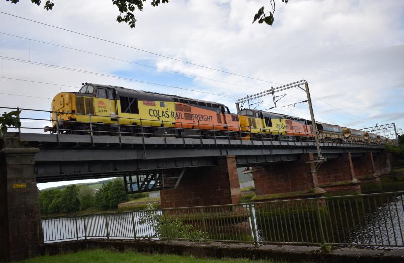 Photo of WHL ballast train 20.6.20