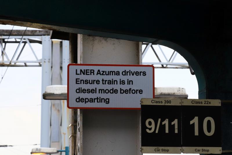 Photo of LNER sign