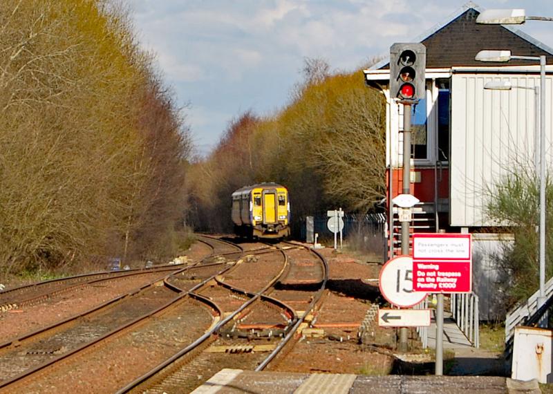 Photo of Barrhead lineside Clearance Pre-Electrification