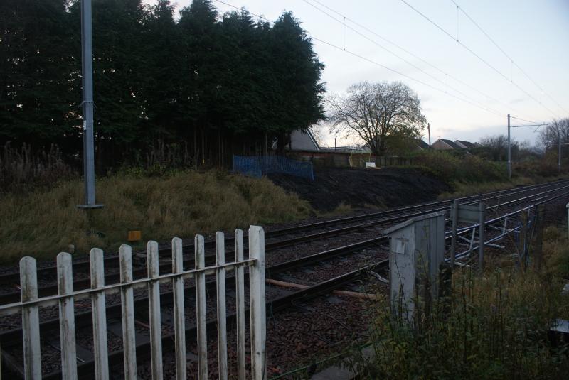 Photo of Site of the REB and Stores / Mess cabins at Cornton LX