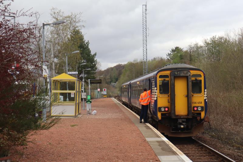 Photo of 156458 on School Train to Dalmally