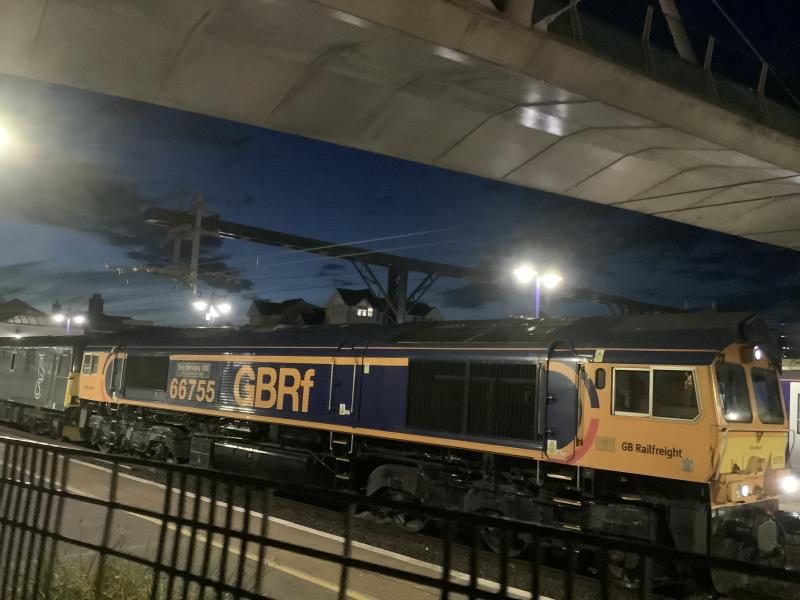 Photo of 66755 Caledonian sleeper