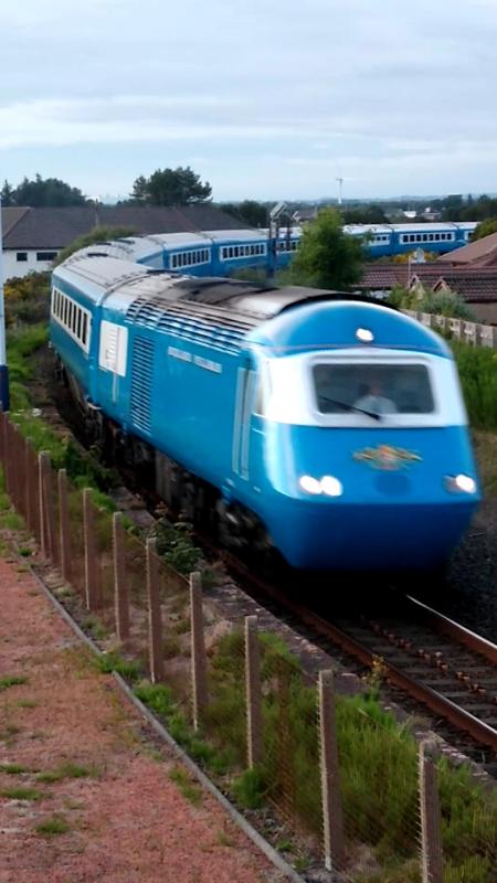 Photo of Midland Pullman charter passes Barassie