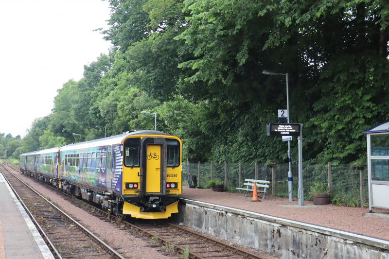 Photo of 156457 + 153373 + 153380 Test Train @ Taynuilt