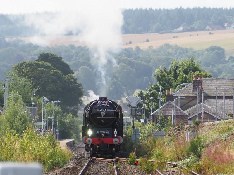 Photo of 60163 Tornado departs Ladybank