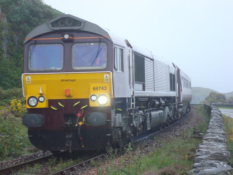 Photo of 66743 Approaching Mallaig