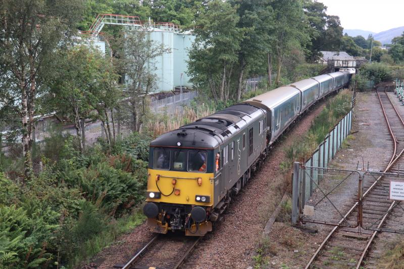 Photo of CS 73968 Leading Stock into FW Yard