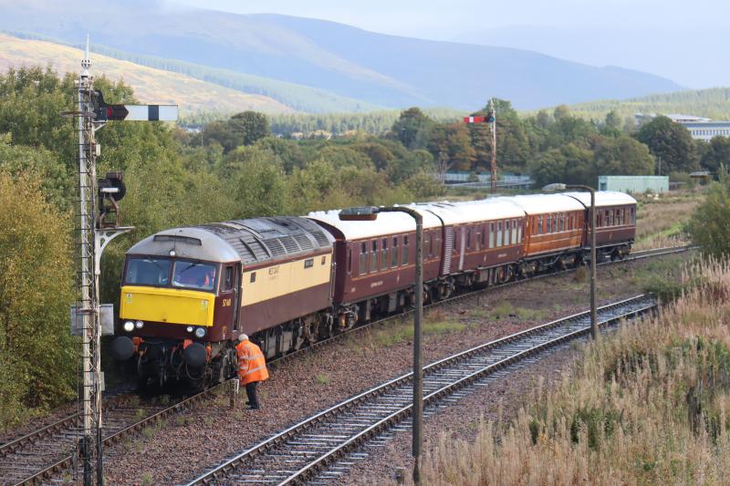 Photo of WC Queen of Scots 5Z67 Glenfinnan to Carnforth