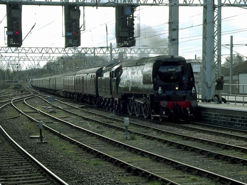 Photo of 34067 at Carlisle