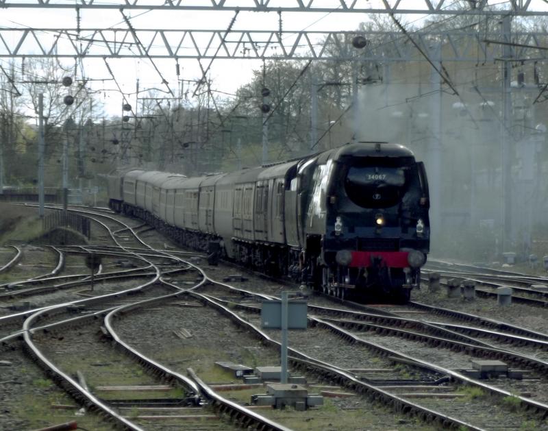 Photo of 34067 at Carlisle