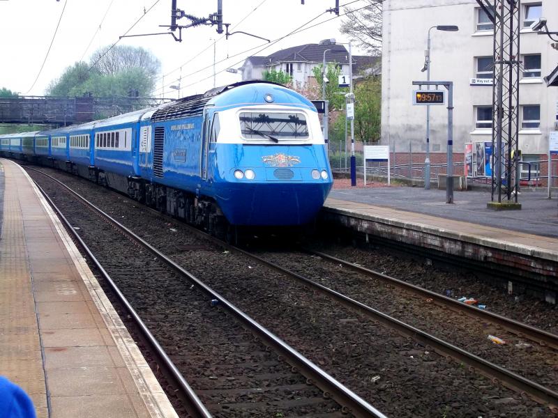 Photo of Blue Pullman at Dalmuir