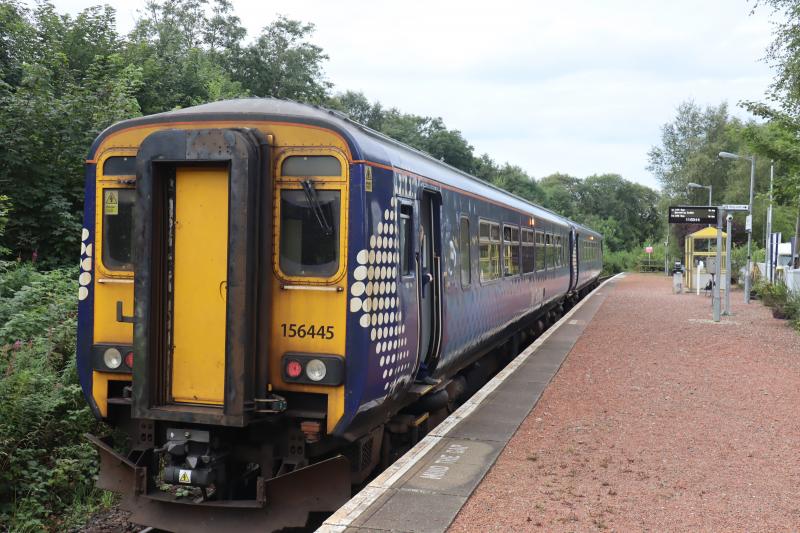 Photo of 156455 on Edinburgh to Oban Sunday Service