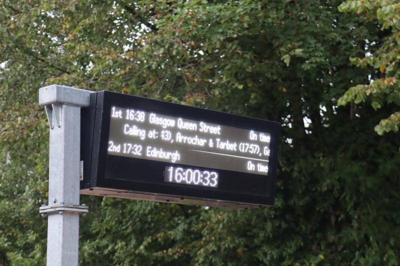 Photo of Information Board Taynuilt - Sunday 2nd October