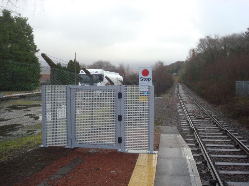 Photo of Connel Station - New Metal Gate / Fencing!