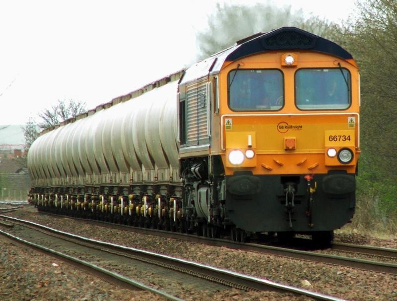 Photo of 66734 Craigmillar 31/03/2012