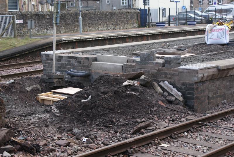 Photo of North end of P.2 and P.3 extension at Dunblane