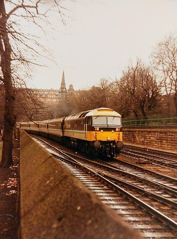 Photo of Princes Street Gardens as they once were