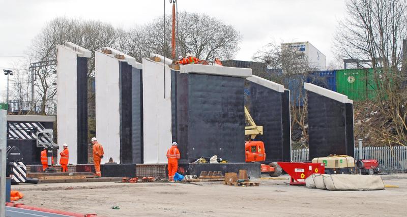 Photo of Ravenscraig Project Side Abutments