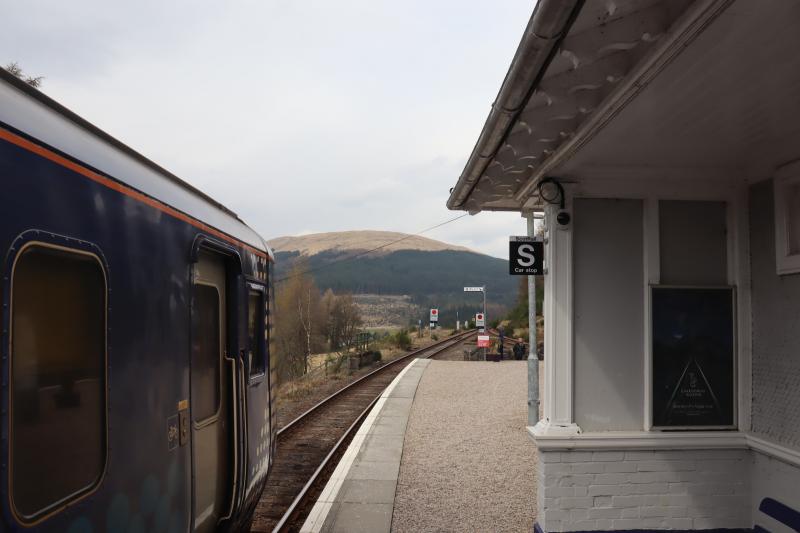 Photo of Upper Tyndrum Northbound Stop Board