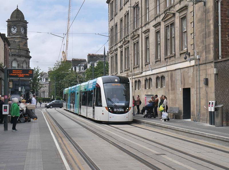 Photo of First tram to Newhaven