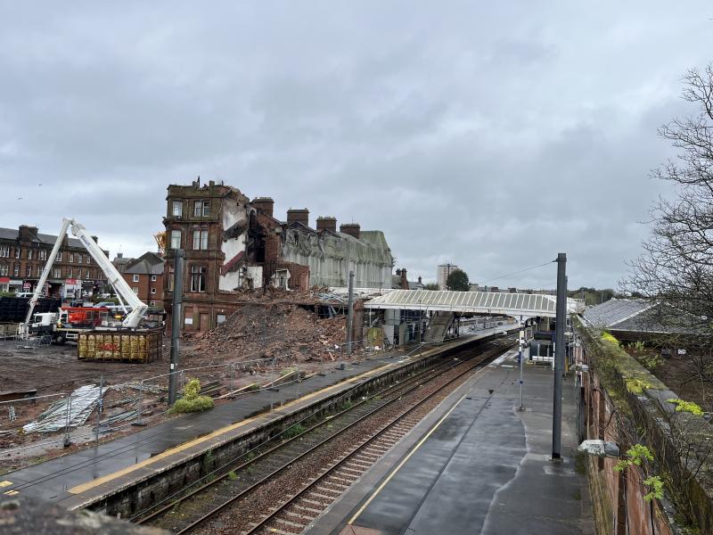 Photo of Ayr Station - Platform Availability for Stranraer Services