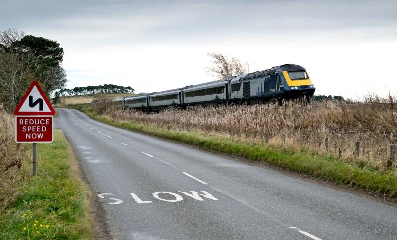 Photo of 43150-146 ON 13.41 ABSN -IS BETWEEN LEITH HALL AND SLEDBRIG[NEAR GARTLY] .31.10.24.jpg